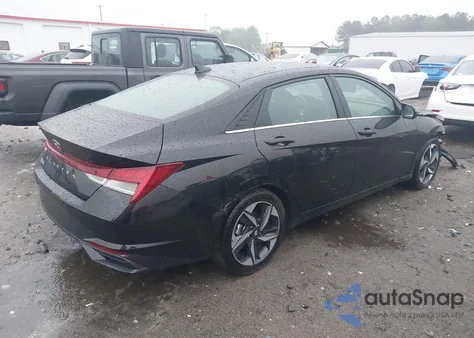 2022 Hyundai Elantra Sel z USA, uszkodzony, nr VIN 5NPLN4AG4NH069978